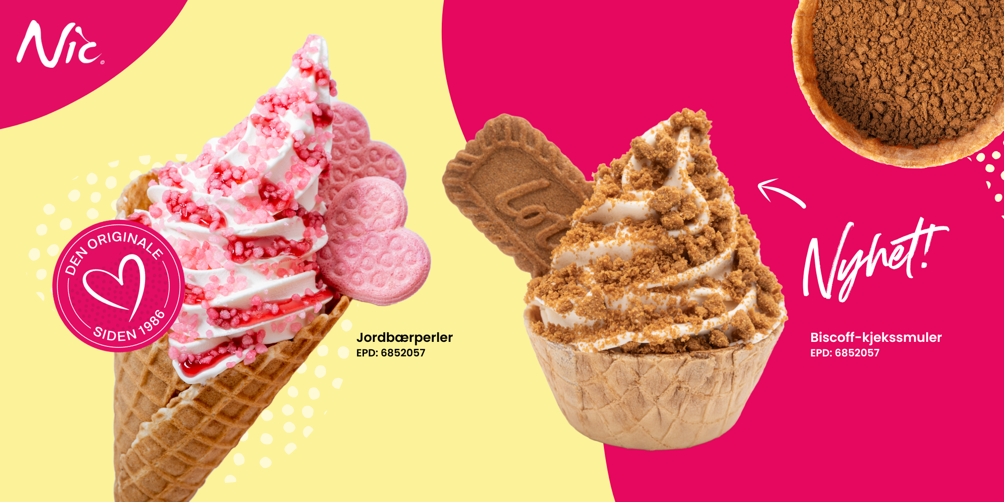 Klar for en ny sesong med iskremglede, med bestselgere og nyheter!