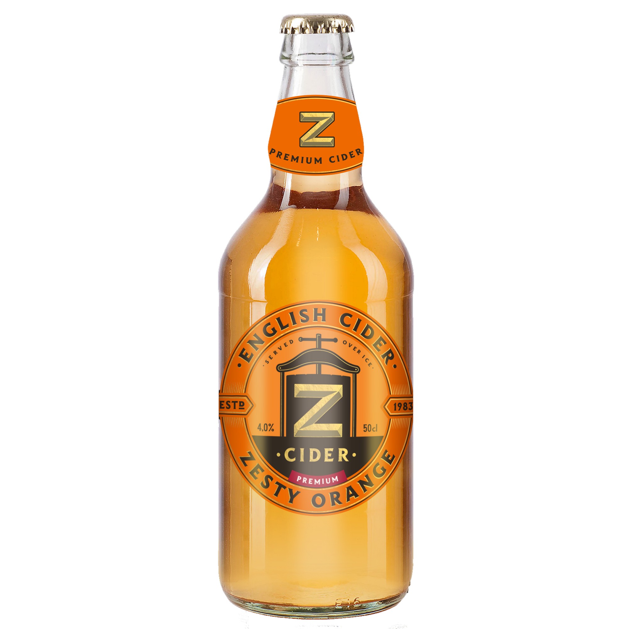 Z CIDER ZESTY ORANGE 4% 8X50CL