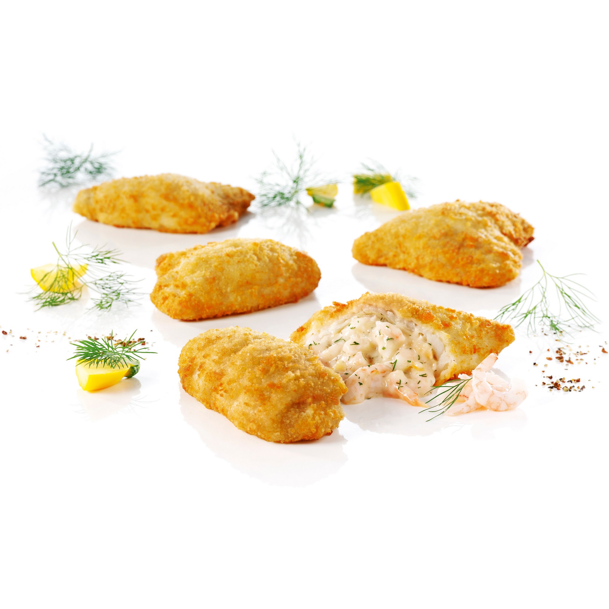 RØDSPETTE MED REKER OG DILL 140G 5KG