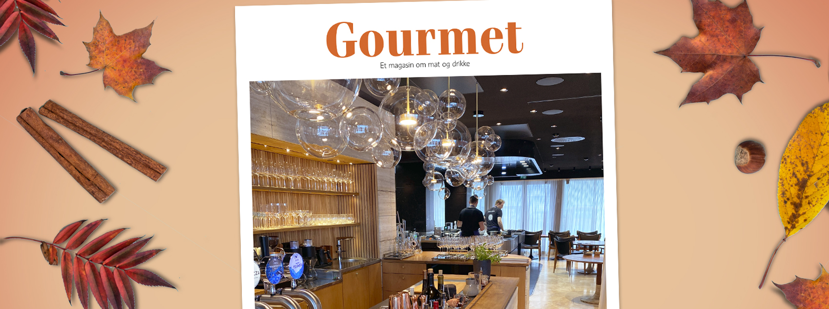 Illustrasjonsbilde av coveret til magasinet Gourmet, nr. 2 2025